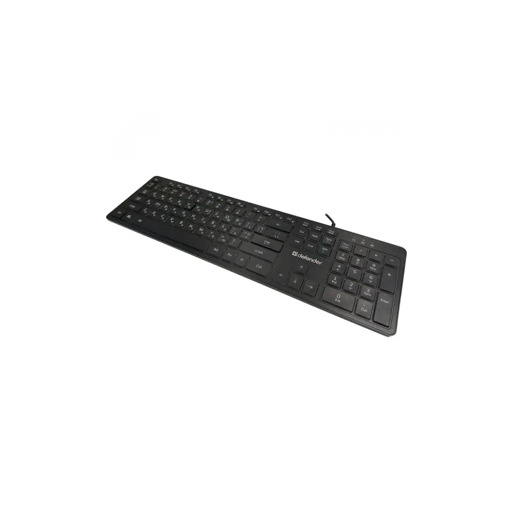 Клавіатура Defender Balance LQ LED USB UA Black (450790) - фото 2