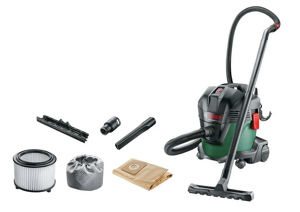 Пилосос професійний UniversalVac 15 1000Вт контейнер 15л 6.9кг Bosch teh0016327 - фото 4