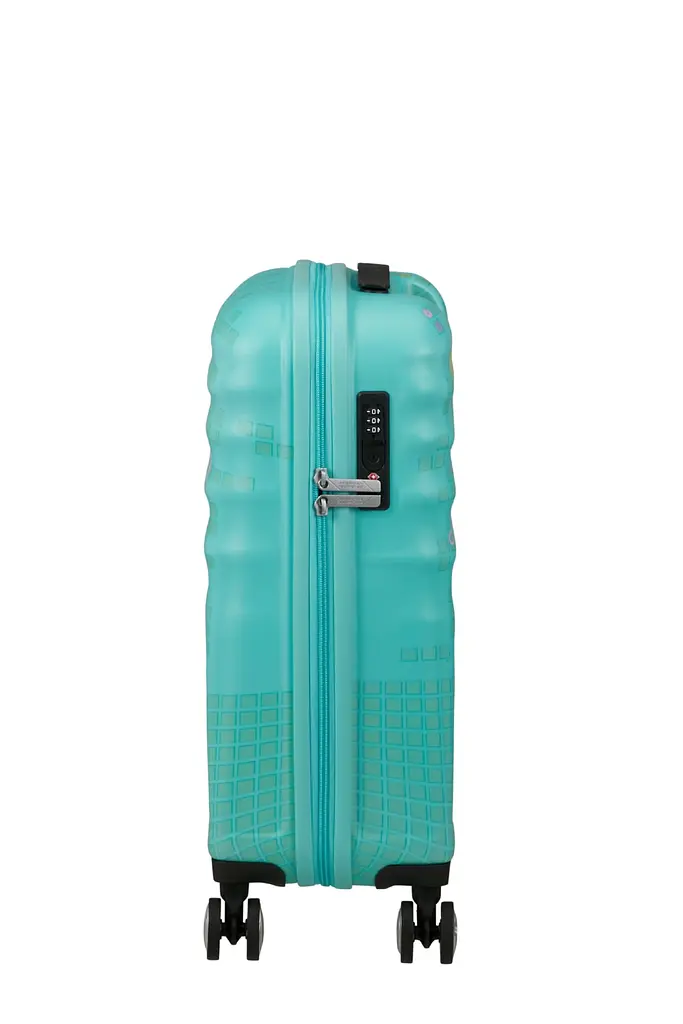Валіза American Tourister WAVEBREAKER DISNEY 55 см STITCH FLOWER 55x40x20 31C*57017 - фото 5