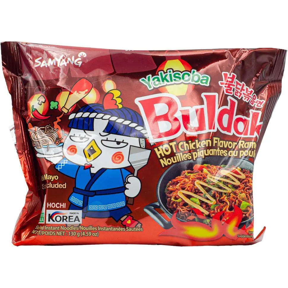 Локшина рамен Samyang Buldak гостра курка якособу 130 г.