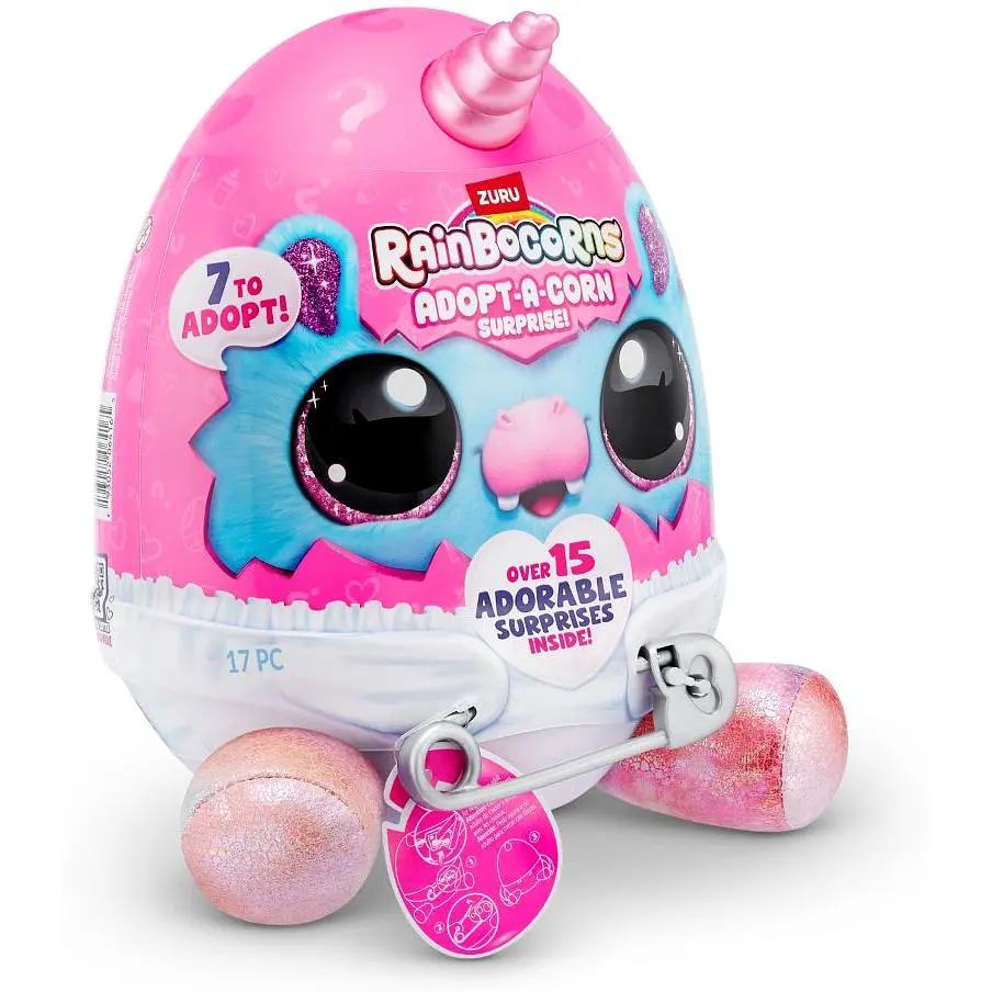 Мягкая игрушка-сюрприз Rainbocorns-E Adopt-A-Corn Surprise (92105E) - фото 2