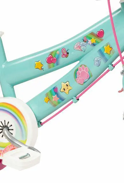 Дитячий велосипед Toimsa Catcorn 14" біло-бірюзовий (14211) - фото 5