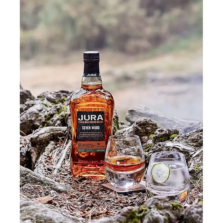 Віскі Jura Seven Wood Single Malt Scotch Whisky 42% 0.05 л - фото 3
