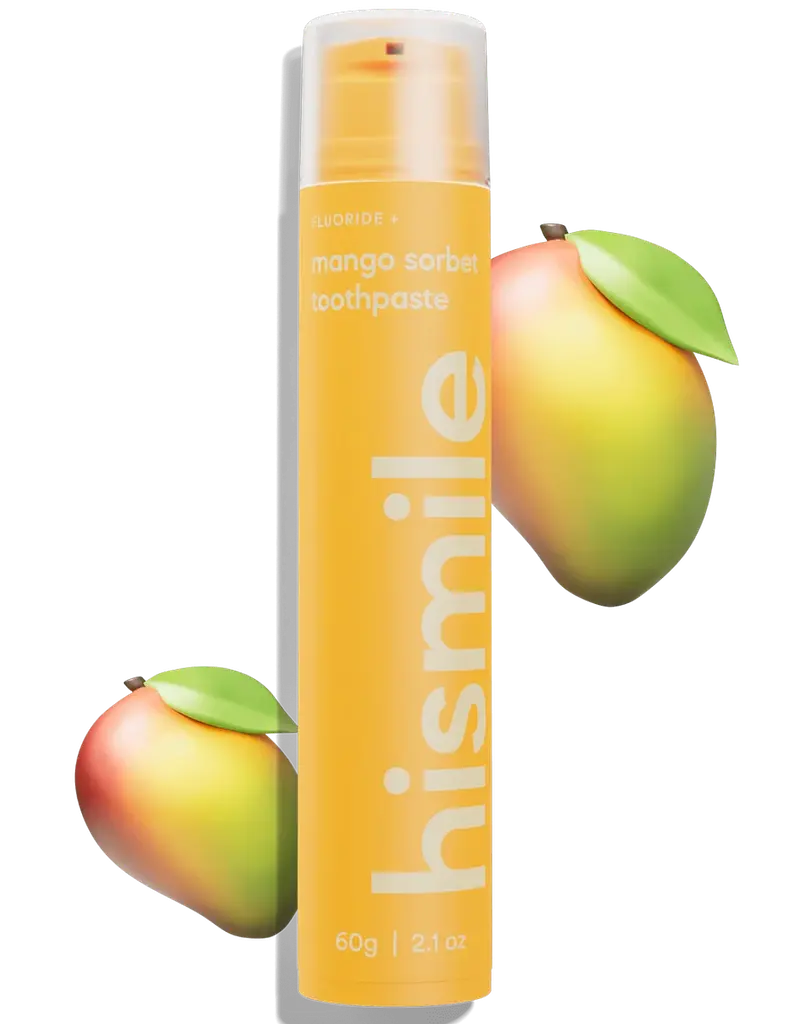 Зубная паста со вкусом манго hismile Mango Sorbet Toothpaste 60g - фото 2