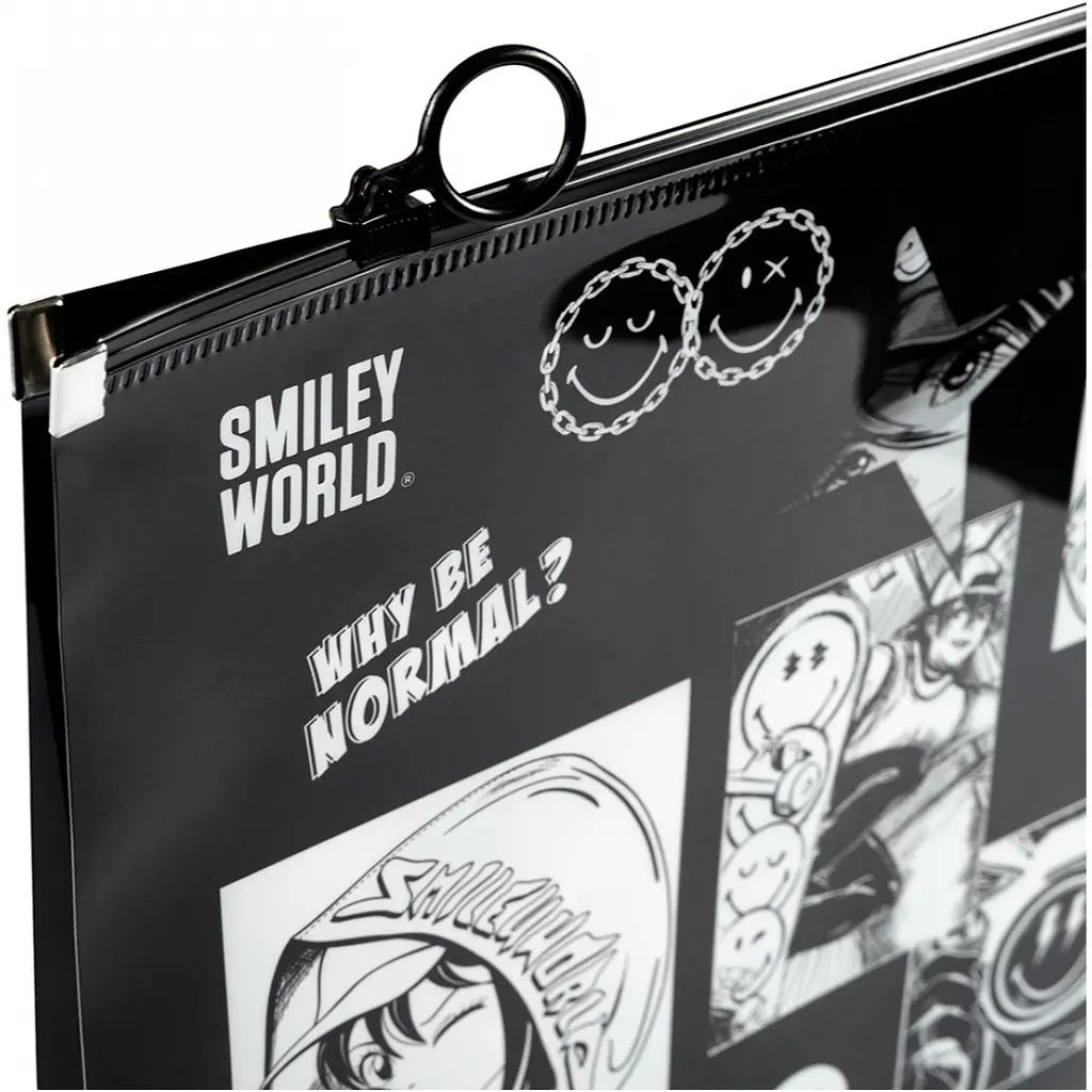 Папка-конверт Yes Smiley World А4 на блискавці (492444) - фото 5