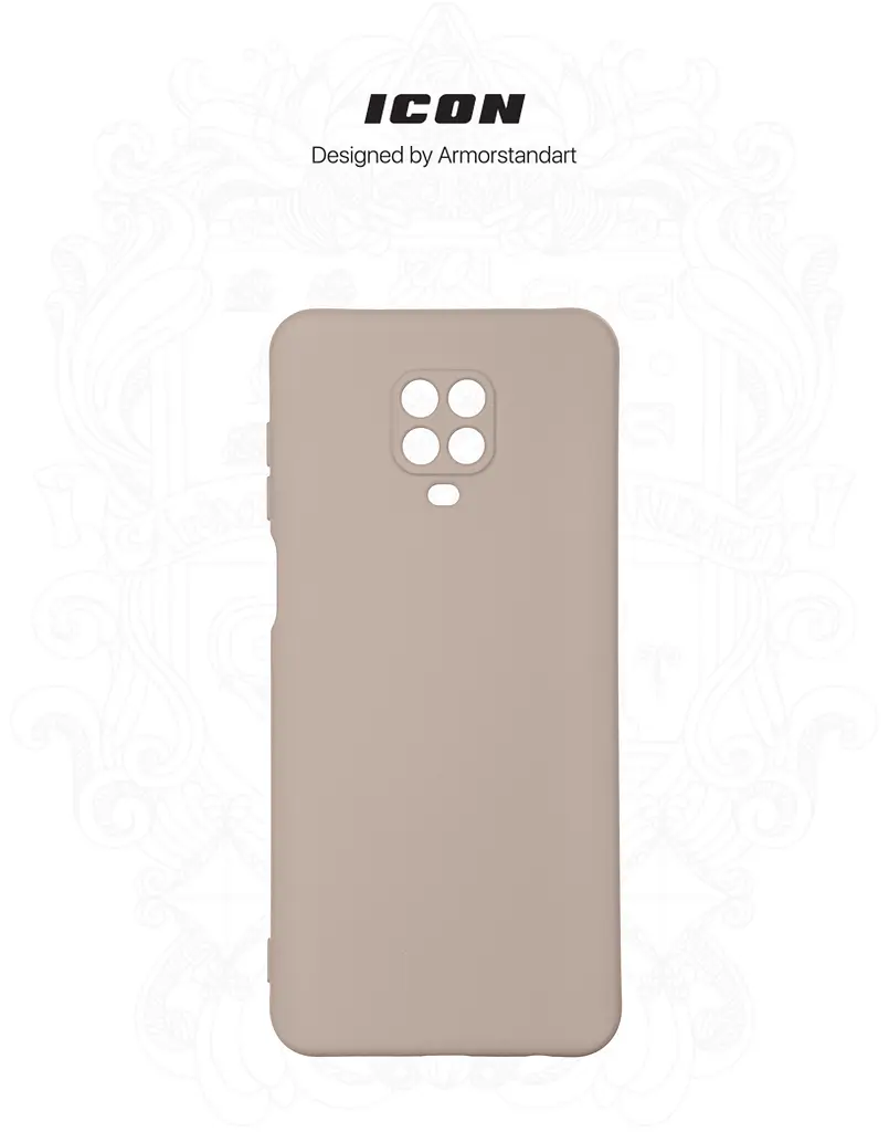 Чехол ArmorStandart ICON для Xiaomi Redmi Note 9S/9 Pro/9 Pro Max Camera cover Pink Sand (ARM56602) - фото 3