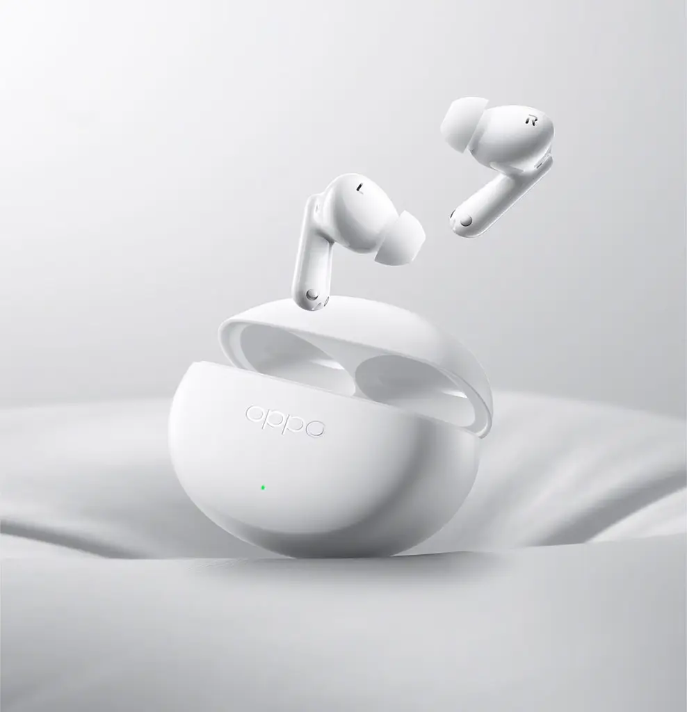 Навушники Oppo Enco Air4 Pro ETEA1 Moonlight White [110950] - фото 7