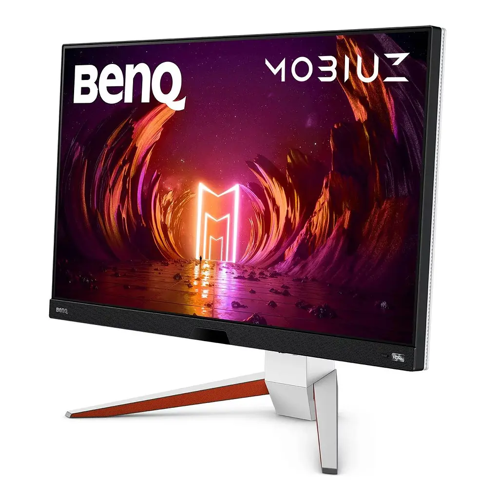 Монітор TFT 27 BenQ EX2710U, 4K UHD, IPS, 144Hz, 1 мс, 2хHDMI, DP, USB-hub, HAS, колонки, білий - фото 4