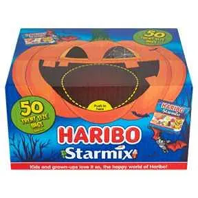 Бокс міні-пакетиків желейних цукерок Haribo Starmix Party Box 50шт 800 г - фото 2