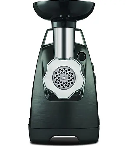 Tefal М'ясорубка HV8 Successor, 2200Вт, 4.5кг/хв, 3 решітки, насадка для ковбас, кеббе, 4 терки, пластик/метал, чорний - фото 3