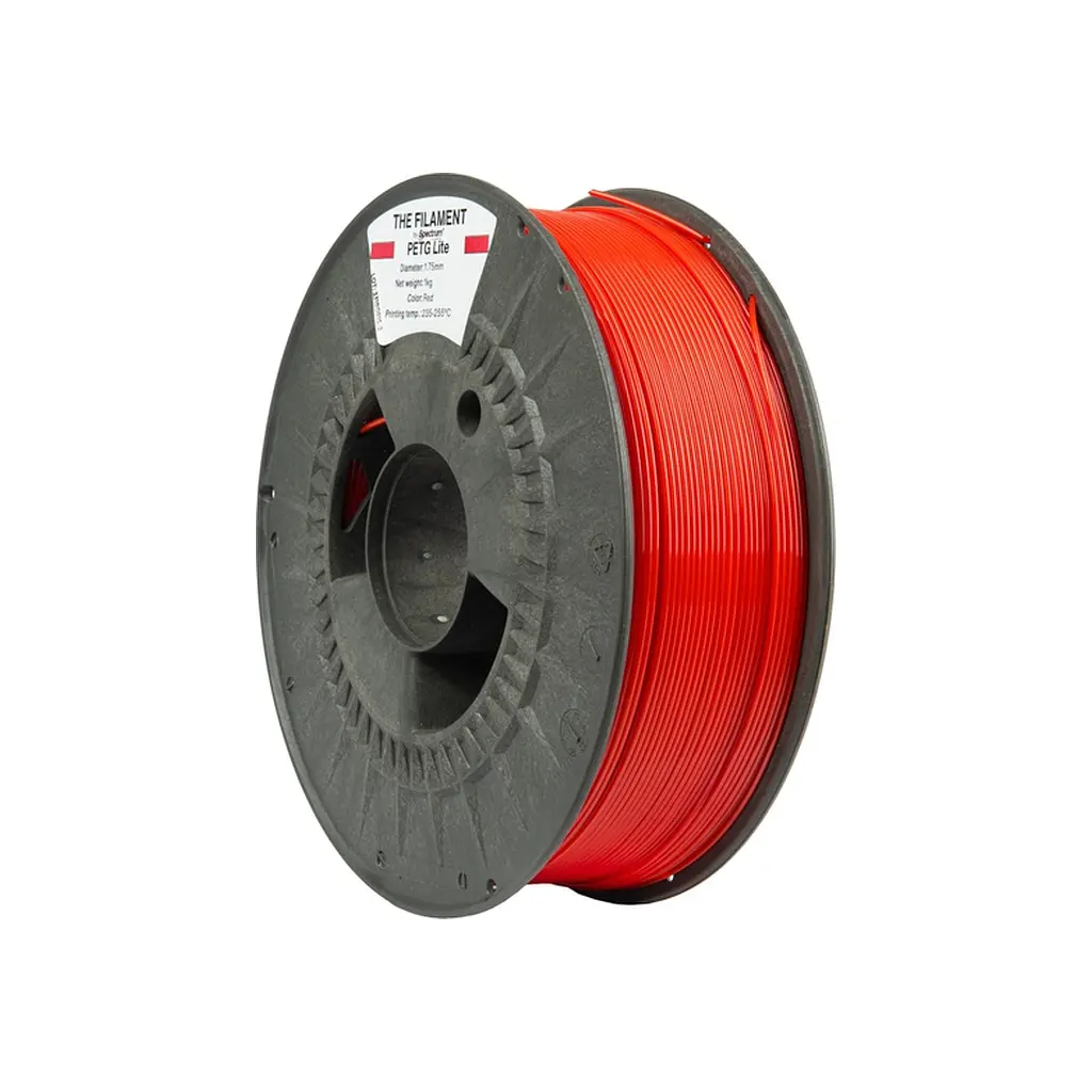 Пластик для 3D-принтера The Filament PETG Lite 1.75mm RED 1kg (TF-24239)
