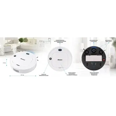 Пилосос DYXON MEGAVAC 1200S Wet Clean Whi (DXNVCMGVC1200SW) - фото 6