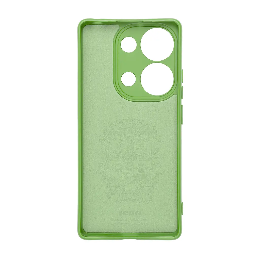 Чехол ArmorStandart ICON для Xiaomi Redmi Note 14S 4G Camera cover Green (ARM82010) - фото 2