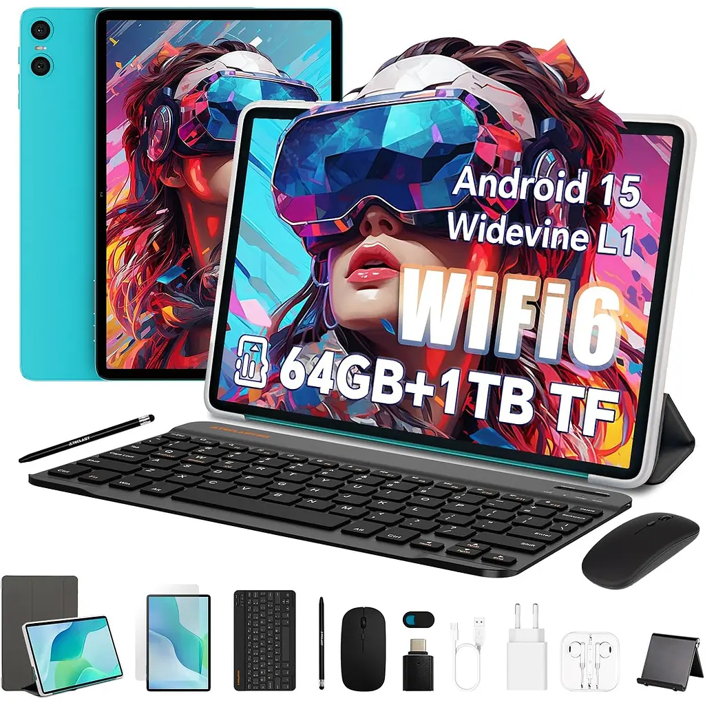 Планшет Teclast P33 KIT 10.1” HD+ / 3GB / 64GB / A333 / 6000mAh / WIFI / 5+2Mp / Metal / Blue - фото 10