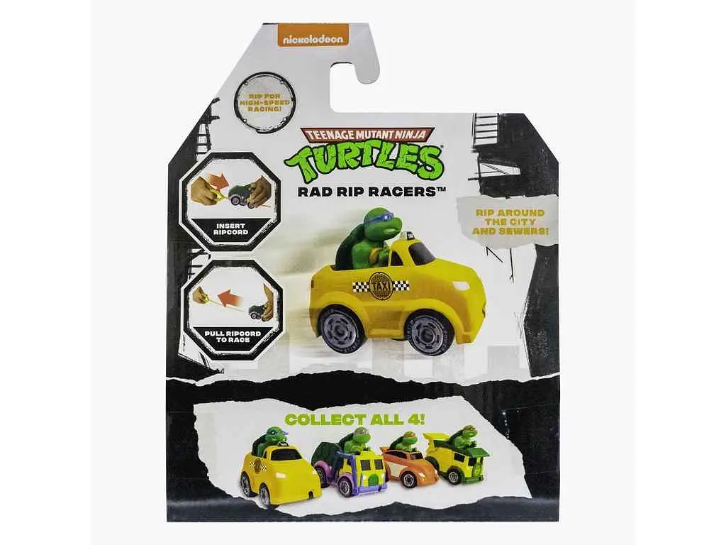 Черепашки-ніндзя FUNRISE TMNT класичні Гонщик з лаунчером Леонардо 71017 - фото 2