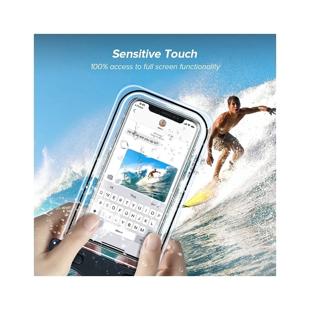 Чохол до мобільного телефона XoKo Waterproof Universal 6.9 (XK-UWPC-BK-69) - фото 8