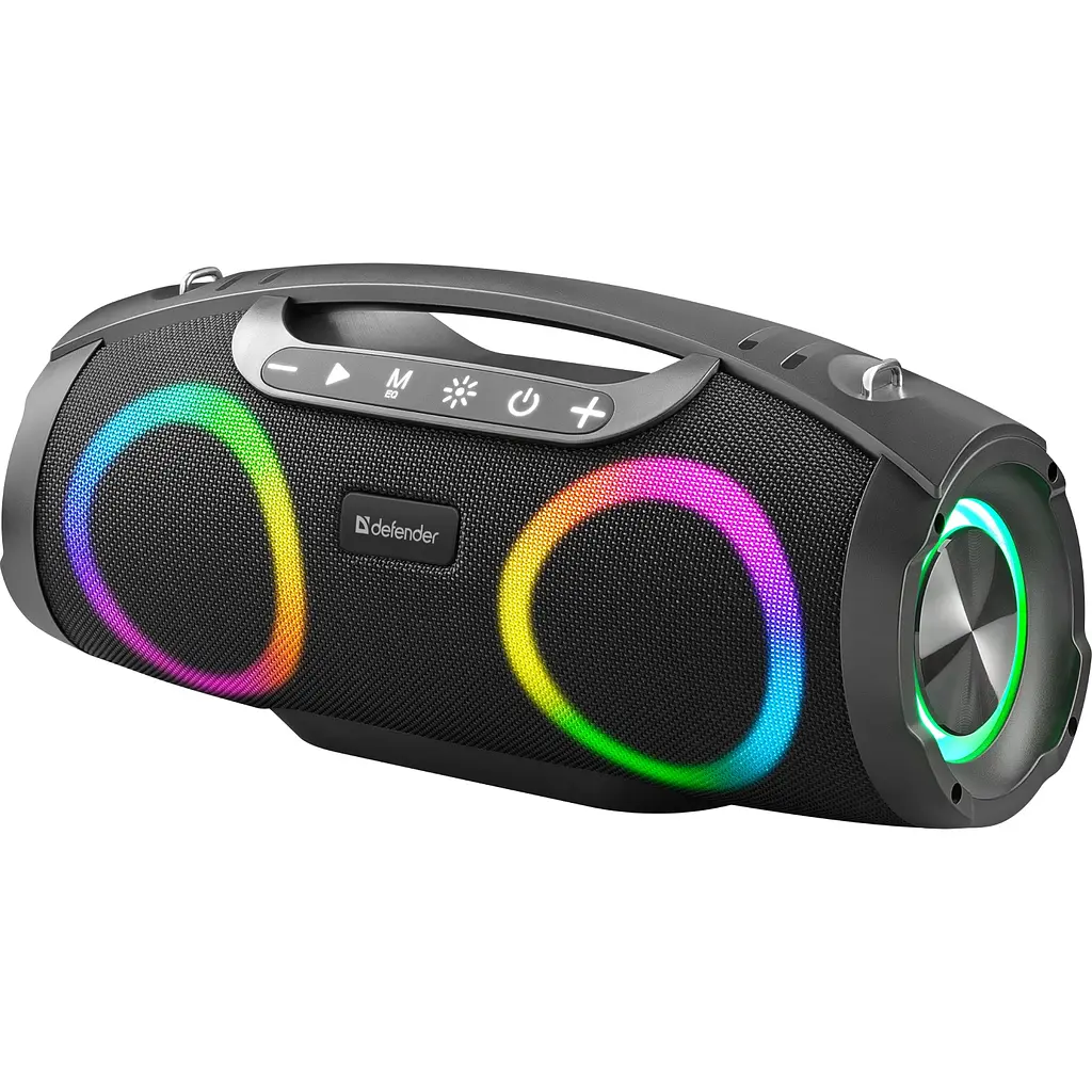 Акустична система 1.0 Defender Beatbox 30, 30Вт Bluetooth/RGB/FM/USB/TF/AUX/TWS чорна - фото 2