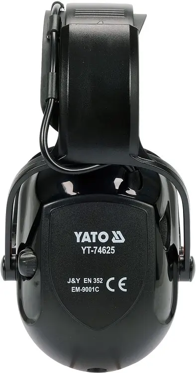Наушники Yato электронные шумозащитные с интеллектуальной системой защиты слуха (YT-74625) - фото 3