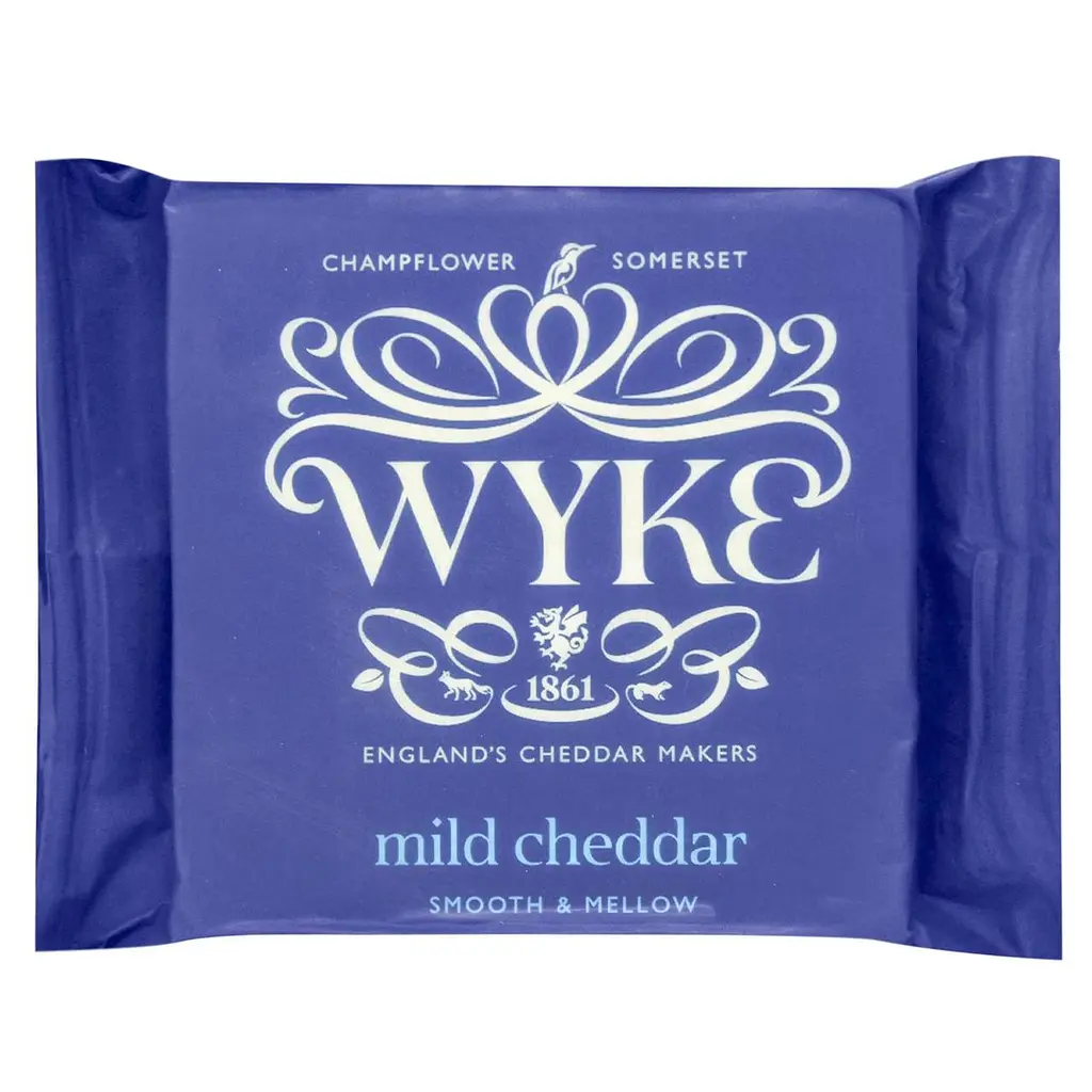Сир Чеддер Wyke mild cheddar smooth &mellow 200 г