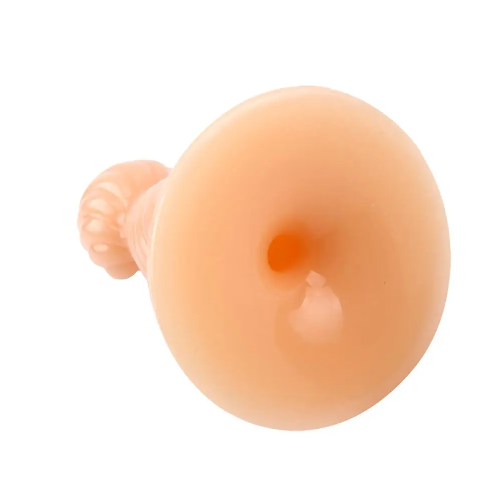 Анальна пробка Prof. Jason C Large Wave Probe 14.5 см (тілесний) - фото 4