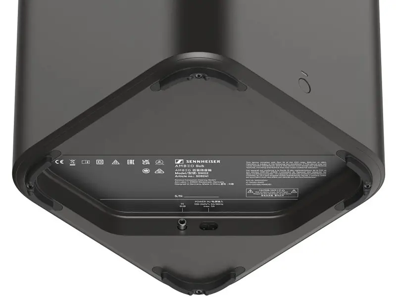 Сабвуфер Sennheiser AMBEO Sub (700150) - фото 4