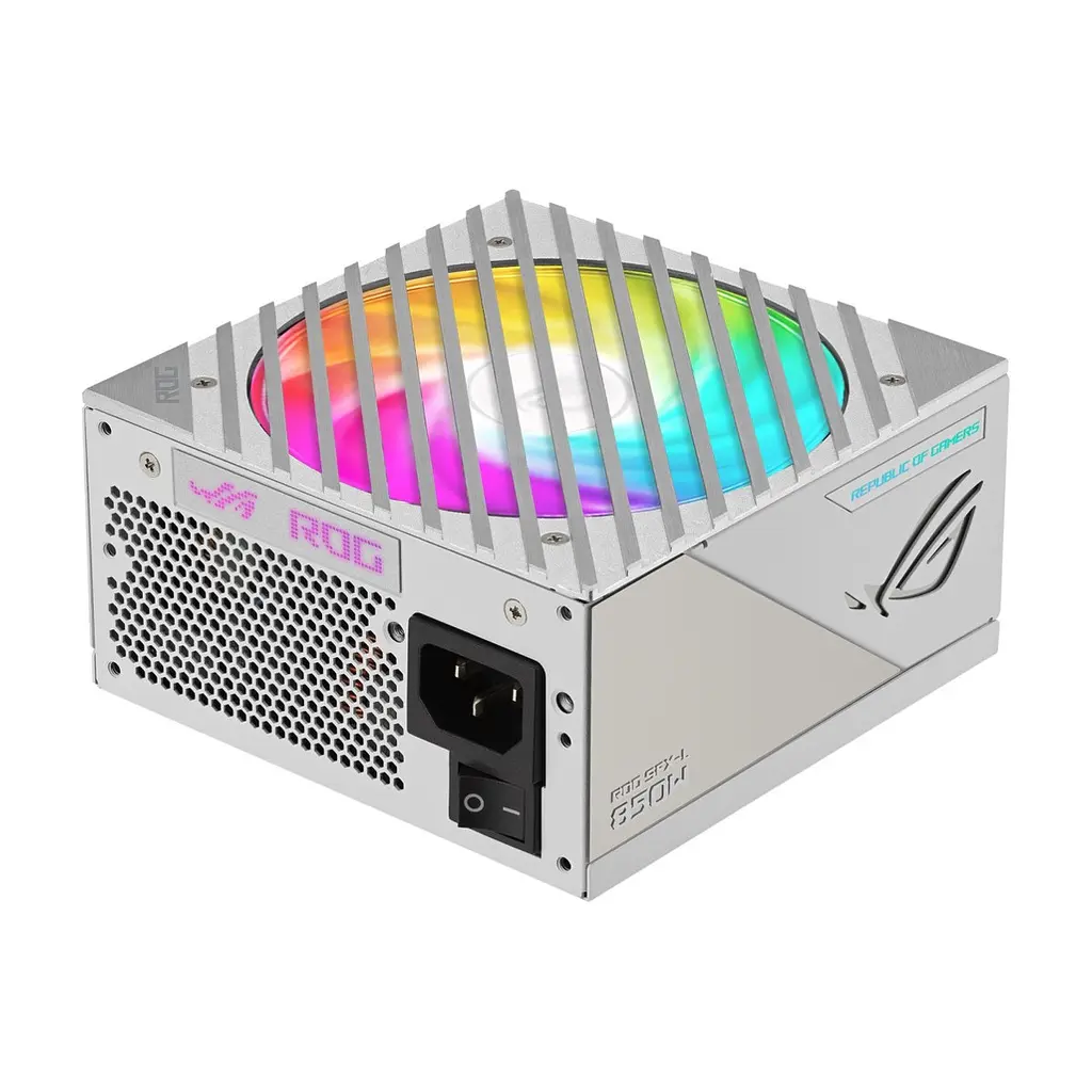 Блок живлення ASUS 850W ROG LOKI 850P SFX-L GAMING 850W Platinum White Edition (90YE00N2-B0NA00) - фото 6