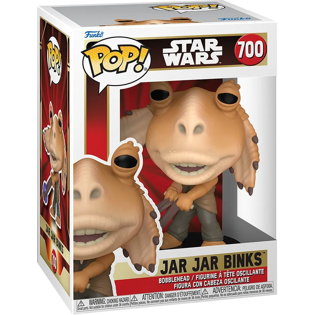 Фігурка Funko POP Star Wars: PM 25th - Jar Jar Binks w/Booma Balls det0018150 - фото 2