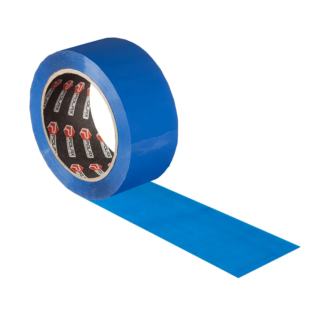 Пакувальна клейка стрічка Polax, синя 45 мм × 100 м (101-113) - фото 3