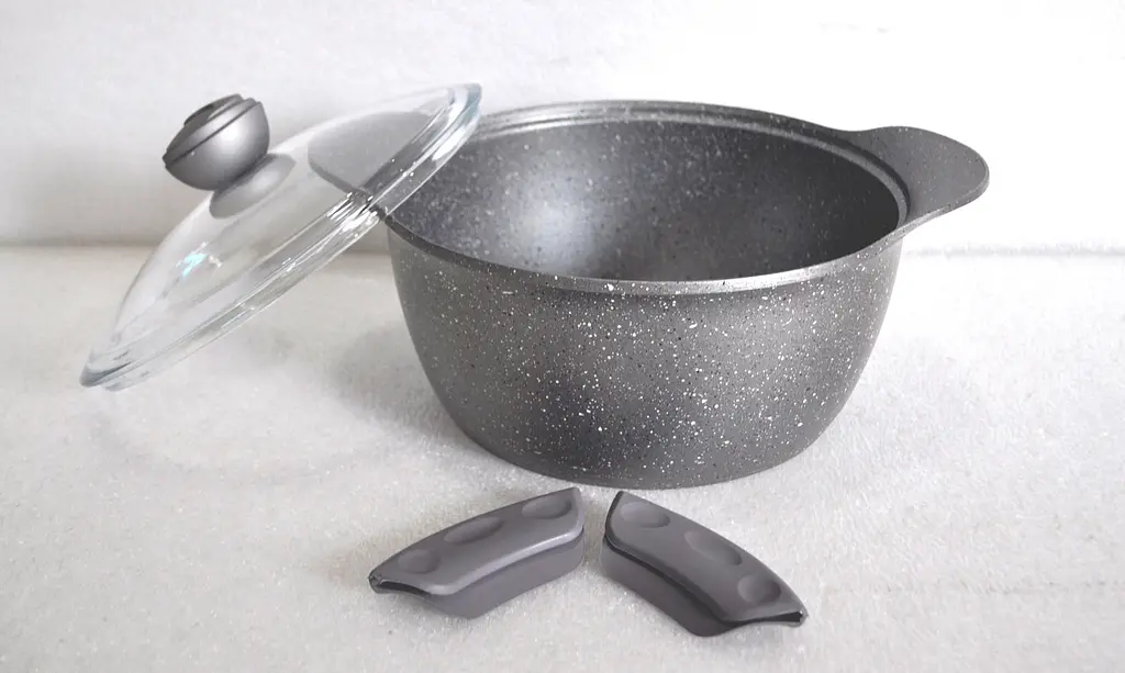 Каструля O.M.S. Collection 3120-26 см 5.6л grey - фото 6