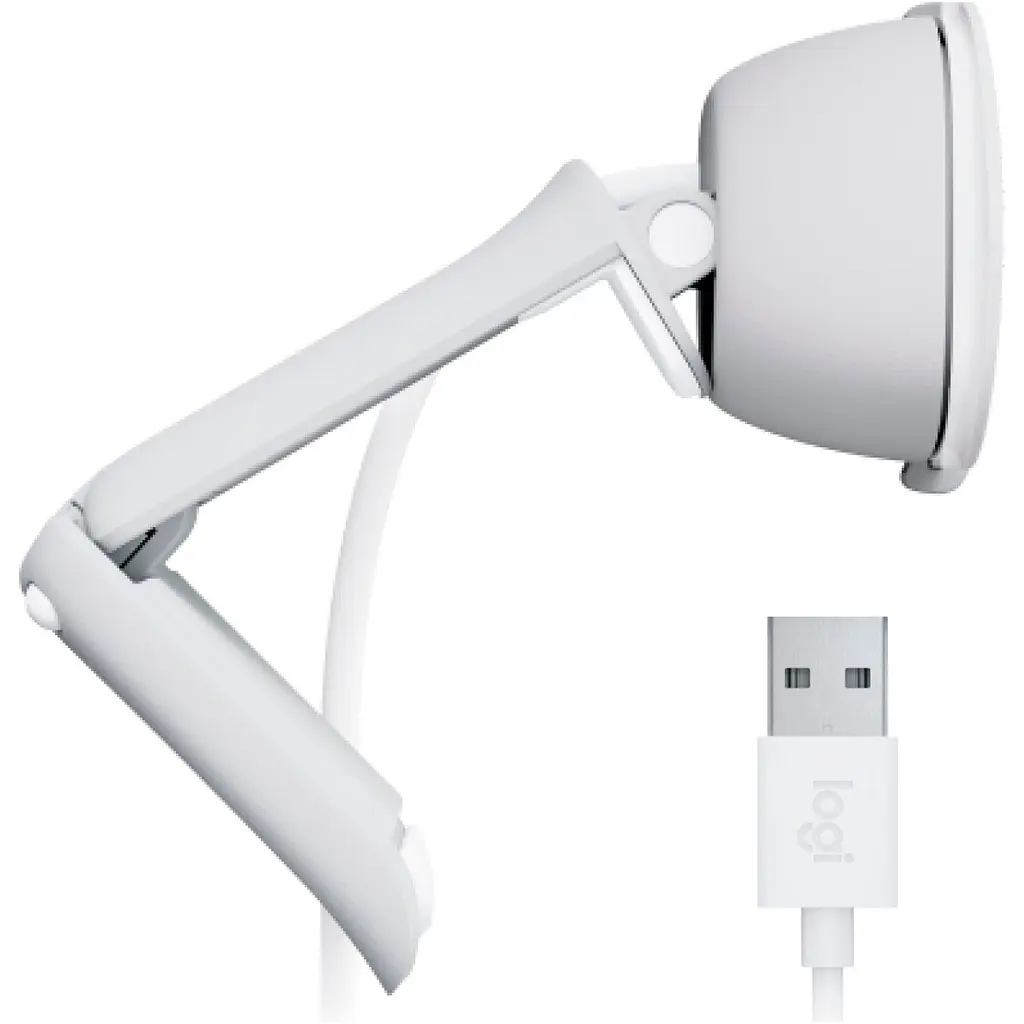Веб-камера Logitech BRIO 100 White (960-001617) [96683] - фото 6