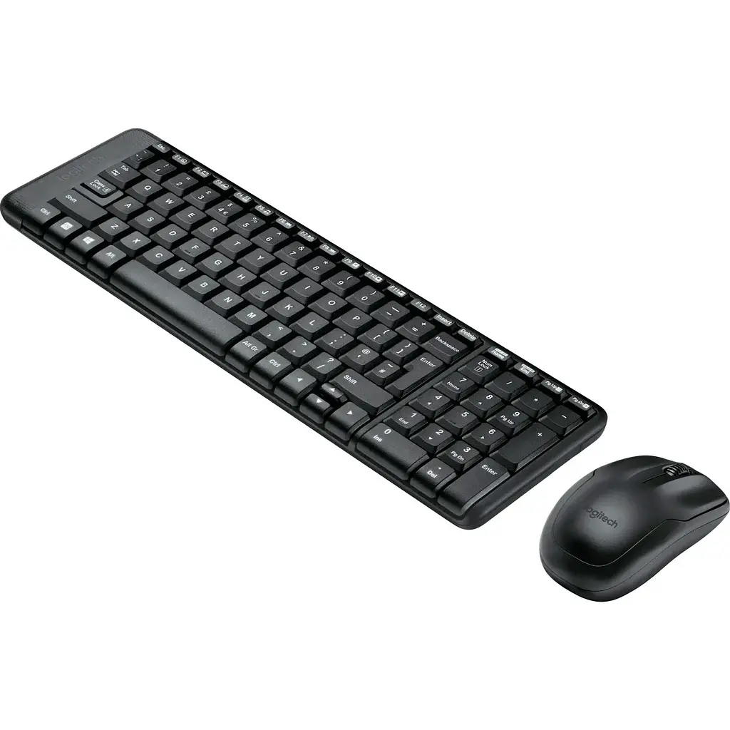 Комплект клавиатура + мышь Logitech MK220 Wireless Combo Black [920-003169/920-003168] [99000] - фото 3