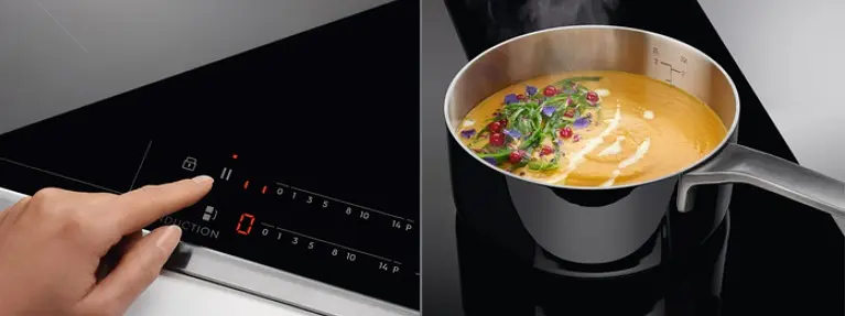 Варильна поверхня індукційна Electrolux 60 см розширена зона чорний - фото 6