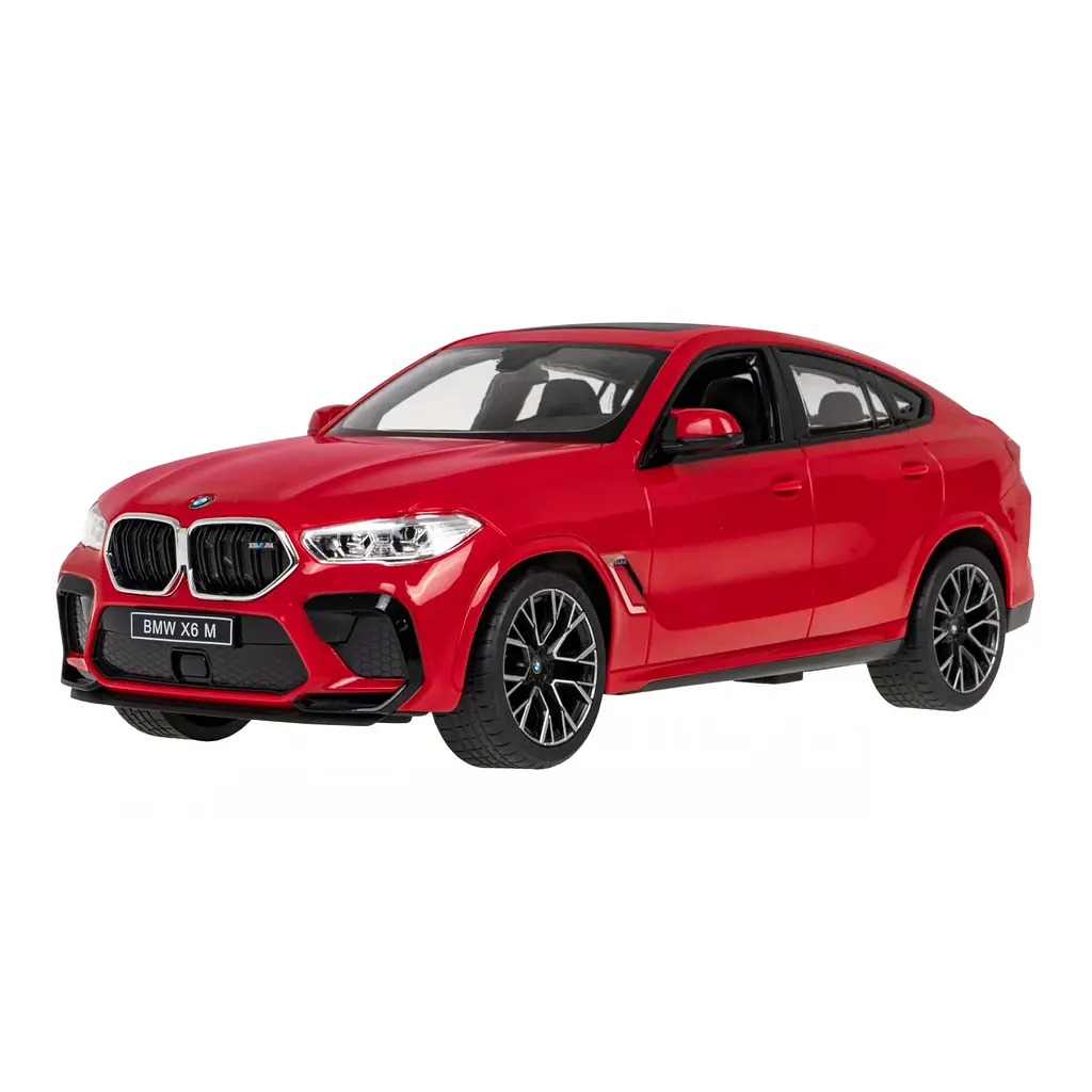 Машинка BMW X6 M красная RASTAR модель 1:14 Автомобиль на дистанционном управлении + пульт 2,4 ГГц - фото 2