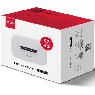 Мобильный Wi-Fi роутер Ergo (M126) - фото 6
