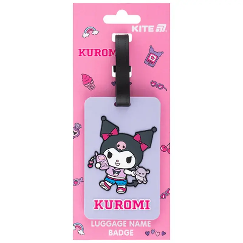 Бейдж Kite на багаж Kuromi (HK25-3004-2) - фото 3