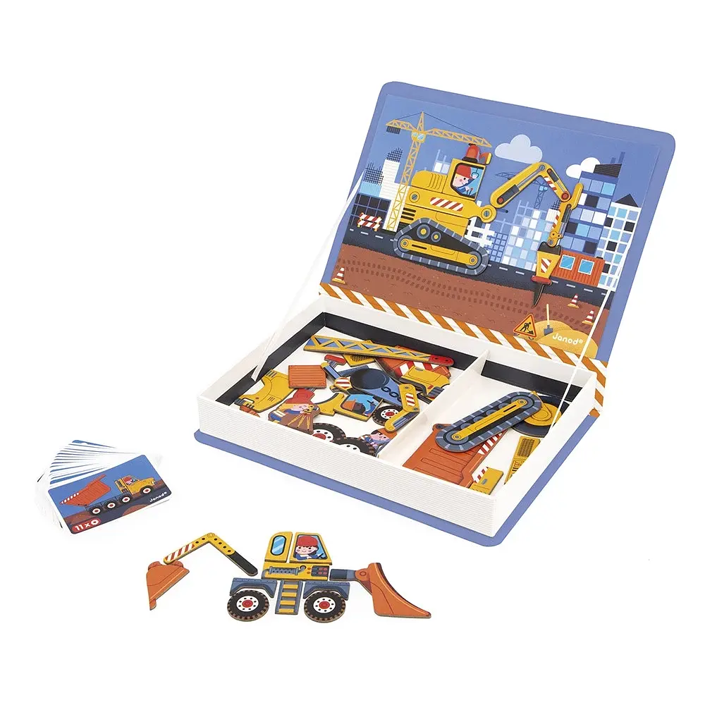 Магнітна книга Будівництво 70ел Janod det0017676 - фото 4