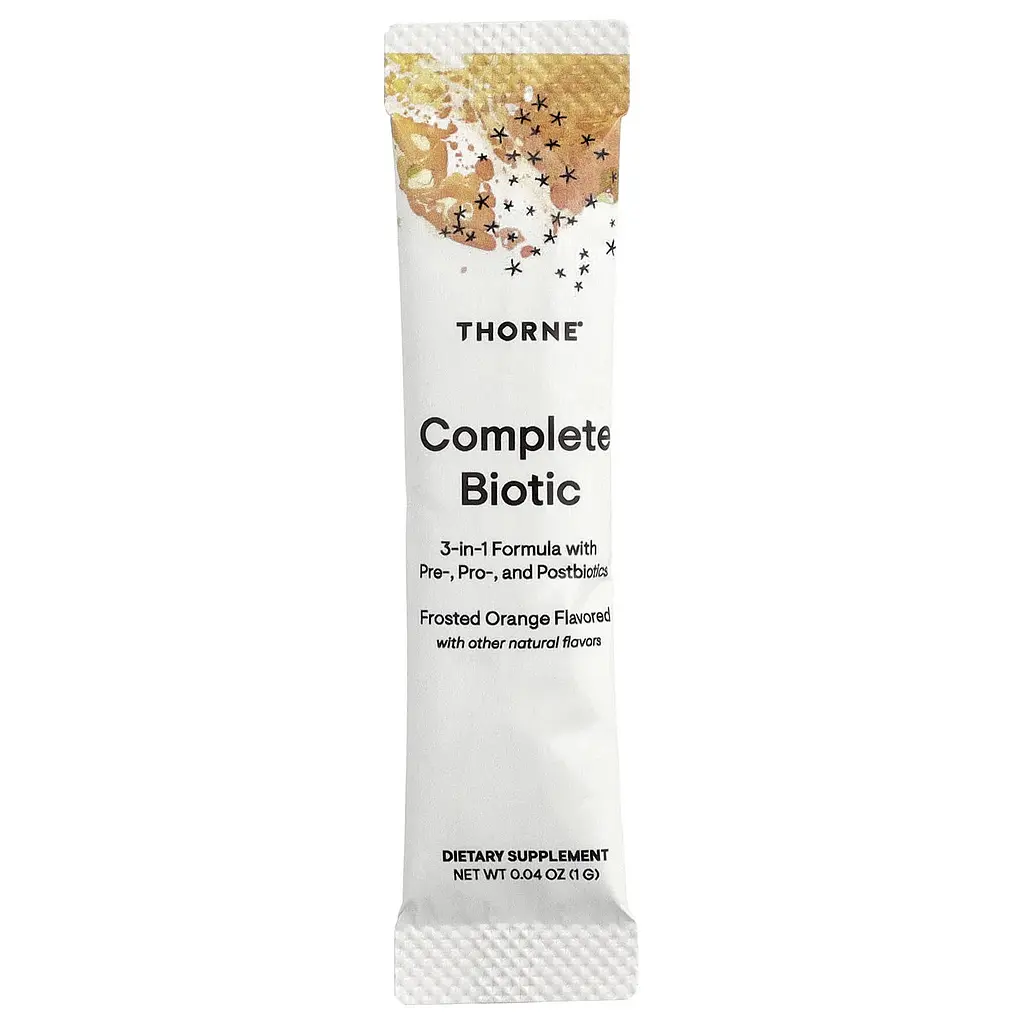 Пробіотичний комплекс Thorne Complete Biotic зі смаком апельсину 30 стиків - фото 2