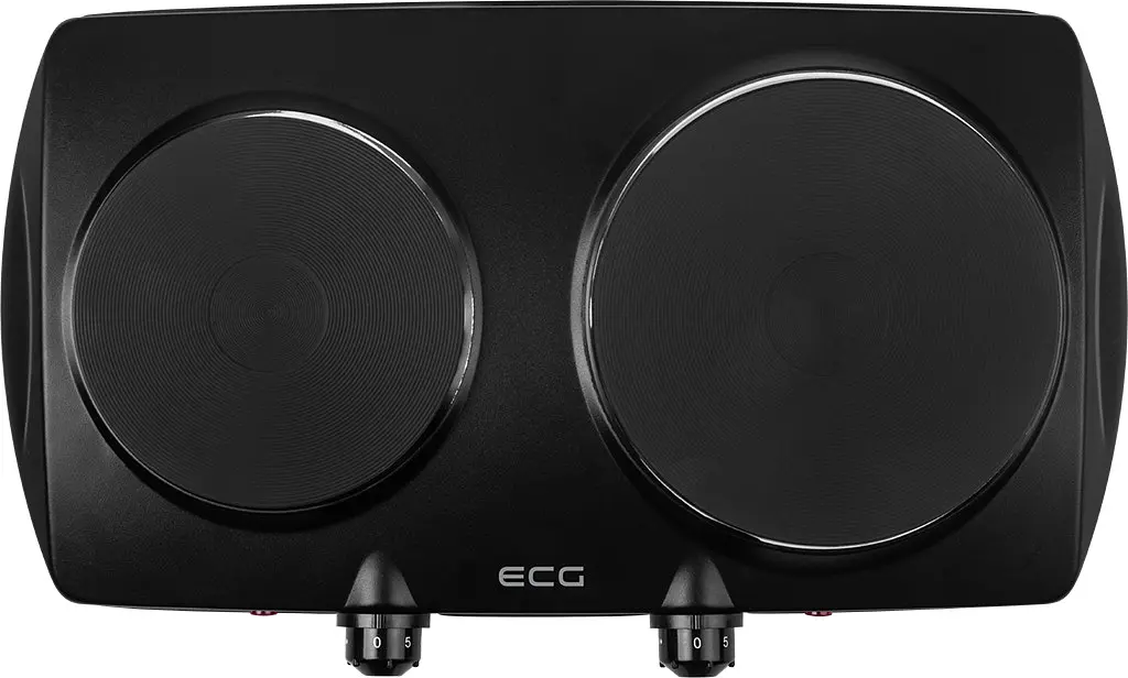 Електроплита ECG EV 2512 Black - фото 3
