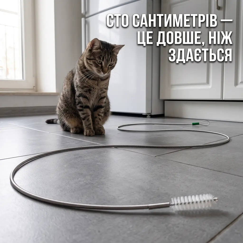 Набір для прочищення дренажу холодильник (5 інструментів) - фото 12