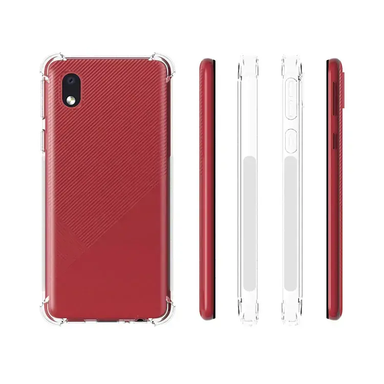 Панель BeCover Anti-Shock для Samsung Galaxy A01 Core SM-A013 Clear (705347) - фото 2