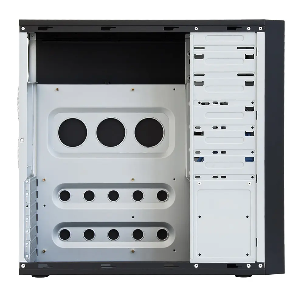 Корпус Chieftec MESH CQ-01B-U3-OP ATX, без БЖ, Black - фото 3