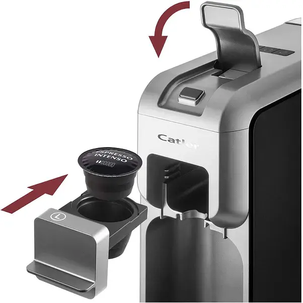 Кофеварка капсульная Catler Porto 0.8 л черно-серая (ES700PORTOBG) - фото 7