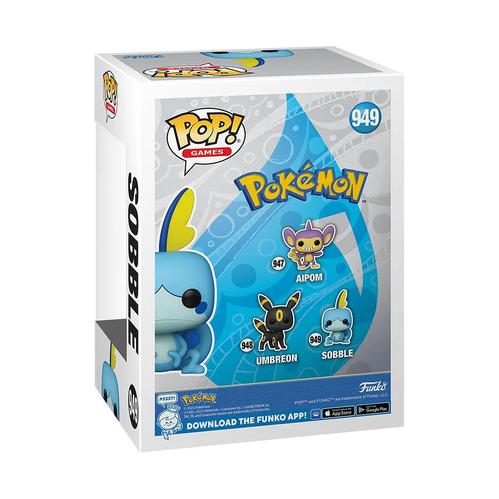 Фигурка Funko POP Games: Pokemon - Sobble det0018234 - фото 3