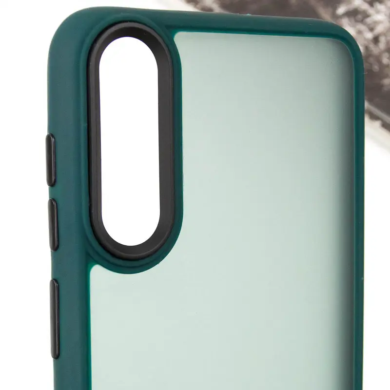 Чохол TPU+PC Lyon Frosted для Samsung Galaxy A50 (A505F) / A50s / A30s Green - фото 5