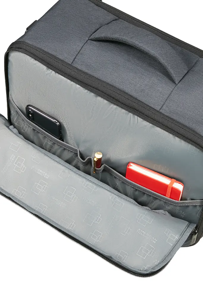 Дорожня Сумка American Tourister AT WORK NXT GREY MELANGE 40x30x20 MK6*08002 - фото 11