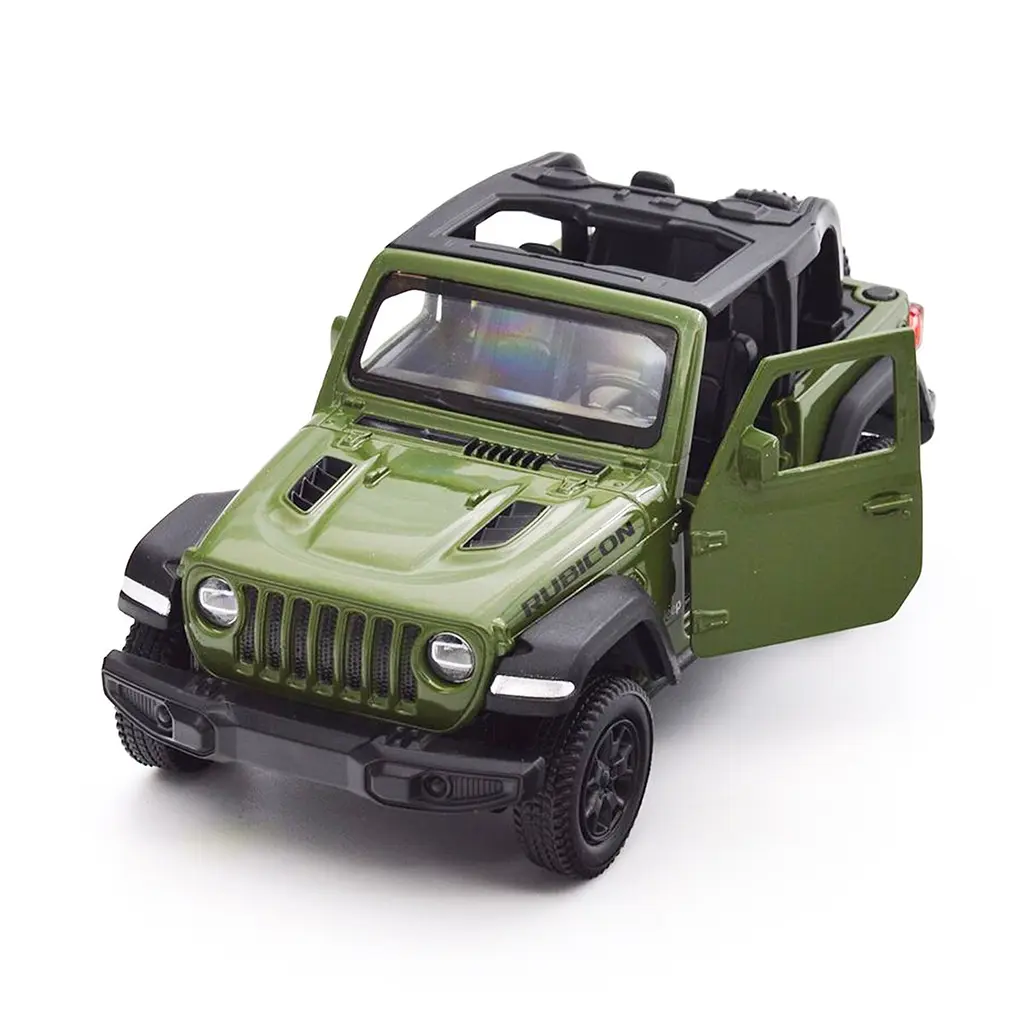 Автомодель — Jeep Wrangler Rubicon 2021 (зелений) - фото 9