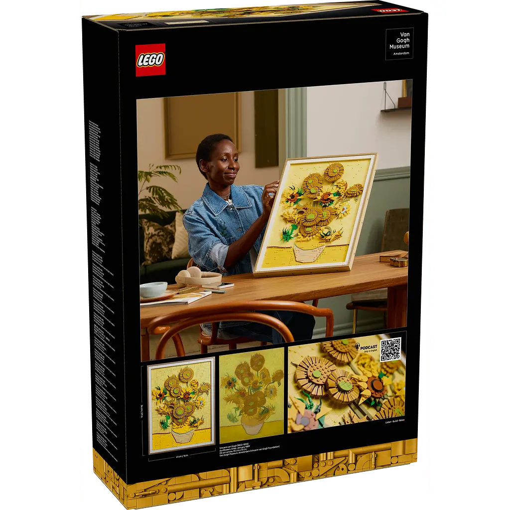 Конструктор LEGO Art Vincent van Gogh Соняшники 2615 деталей (31215) - фото 18