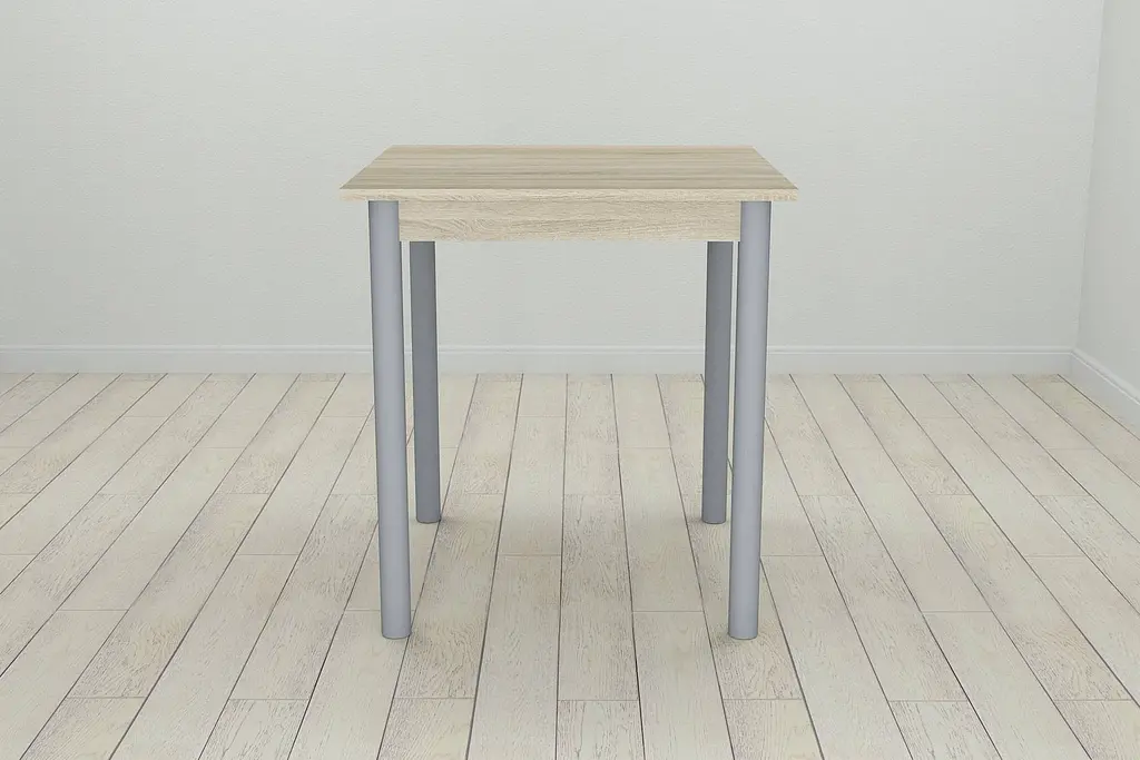 Кухонний стіл Ferrum-decor Агата 75x70x70 Сірий ДСП Сонома 16мм (FRD-106243) - фото 2
