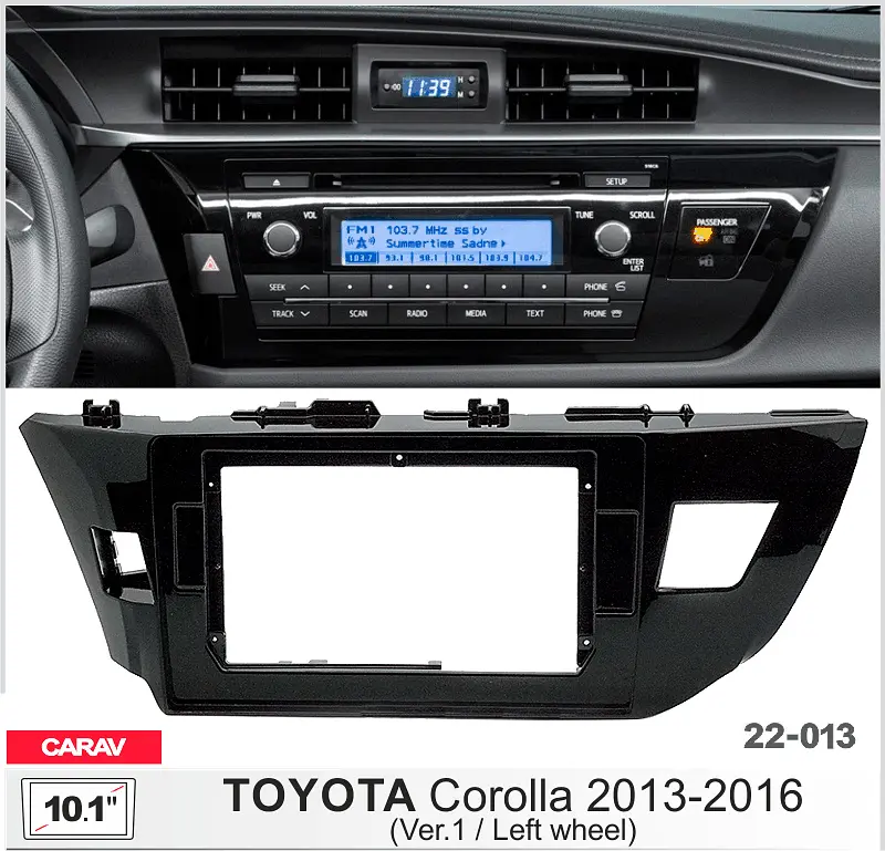 Переходная рамка Toyota Corolla Carav 22-013 - фото 6