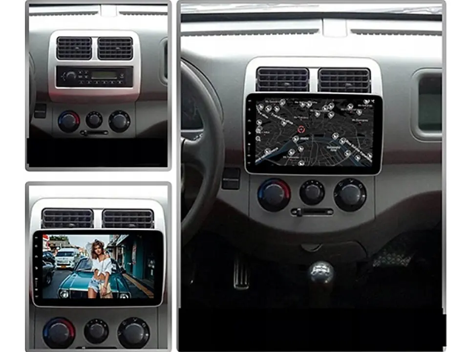 Универсальная Магнитола 9003M, 9'' 4+32 ГБ Android-12 с ips Carplay - черный, бренд XPRO (43195-9003M_4695) - фото 4